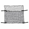 Siatka na siano dwustronna 120x90 cm Slowfeeder oczka 4,5/6 cm - QHP - black